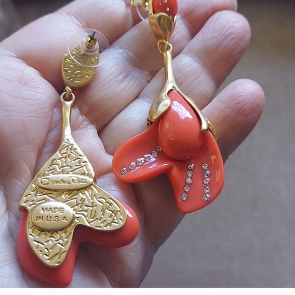 🌹Set Oscar De La Renta   necklace and earrings - Picture 7 of 15